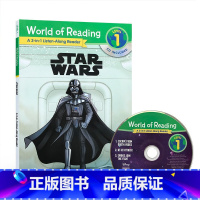 [正版]英文原版 星球大战分级阅读3合1 带cd World of Reading Star Wars Liste