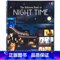 [正版]Usborne夜晚之书 英文原版绘本 The Usborne Book of Night Time 精装大开本