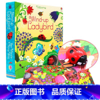 [正版]发条小瓢虫 Wind-up Ladybird Usborne 轨道书扭动发条轨道可跑英文原版绘本儿童游戏玩具纸