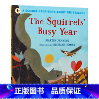 [正版]一本关于四季的科普书 松鼠忙碌的一年 英文原版绘本 The Squirrels' Busy Year 儿童英语