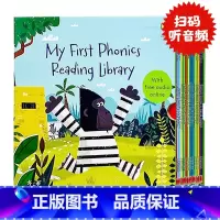 [正版]我的图书馆自然拼读故事 英文原版Usborne My First Phonics Reading Libr