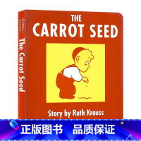 [正版]胡萝卜种子纸板书 英文原版绘本 The Carrot Seed Board Book 吴敏兰书单 纸板撕不烂