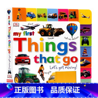 [正版]DK出版 My First Things That Go Let's Get Moving 启蒙学交通工具