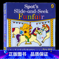 [正版]小玻的游乐场机关操作书英文原版绘本Spot's Slide and Seek: Funfair 小波系列推拉滑