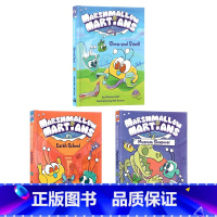 棉花糖火星人3册套装 [正版]桥梁漫画 棉花糖火星人3册 英文原版 Marshmallow Martians Museu