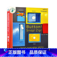 [正版]英文原版绘本 Button! Snap Zip Learn everyday skills 按钮 啪 嘘 儿童