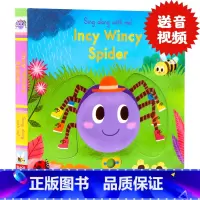 [正版]Incy Wincy Spider 英文原版绘本 Sing Along with Me 蜘蛛爬啊爬 童谣纸板