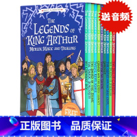 [正版]亚瑟王的传说10册盒装英文原版小说 The Legends of King Arthur Merlin Mag