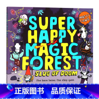 [正版]牛津精品绘本 英文原版 超级快乐的魔法森林 Super happy magic forest Slug of