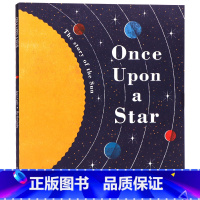 [正版]从前有一颗星星 英文原版绘本 Once Upon a Star 一次诗意的太空之旅 诗歌绘本 儿童太空宇宙科普