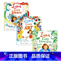 [正版]露娜热爱图书馆日艺术舞蹈3册 英文原版绘本 Luna Loves Library Day Art Dance