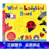 [正版]瓢虫听到了什么 英文原版绘本 What the Ladybird Heard A Push, Pull and
