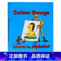 好奇的乔治猴学字母 [正版]好奇猴乔治系列 英文原版绘本 Curious George 吴敏兰书单 廖彩杏书单 H. A