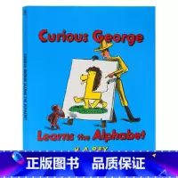 好奇的乔治猴学字母 [正版]好奇猴乔治系列 英文原版绘本 Curious George 吴敏兰书单 廖彩杏书单 H. A