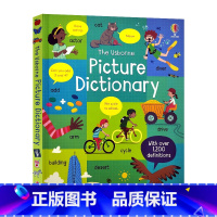 [正版]Usborne出品 儿童英语图解词典 英文原版 Picture Dictionary 单词1200+ 基础英语
