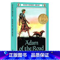 [正版]纽伯瑞金奖 亚当的道路 英文原版 Adam of the Road 暑期儿童文学 悬疑探险 1030L