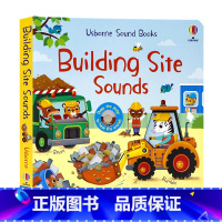 [正版]Usborne出品建筑工地音乐发声书英文原版绘本 Building Site Sounds尤斯伯恩触摸发声书低