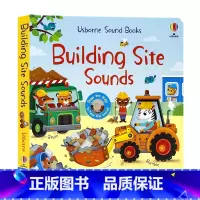 [正版]Usborne出品建筑工地音乐发声书英文原版绘本 Building Site Sounds尤斯伯恩触摸发声书低
