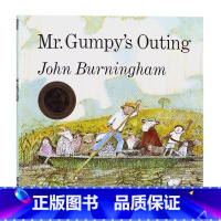 [正版]和甘伯伯去游河英文原版绘本 Mr Gumpy's Outing 凯特·格里纳威奖吴敏兰书单育儿早教童书启蒙入门