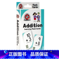 [正版]加法学习闪卡 英文原版 Addition Learning Flash Cards 加拿大教辅小学数学学习工具