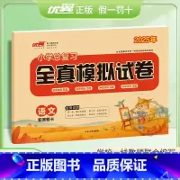 全真卷[语文] 小学通用 [正版]2025小学总复习冲刺卷全真模拟试卷语文数学英语人教版六年级同步小学升学测试卷专题卷真