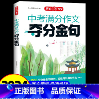 中考满分作文夺分金句 全国通用 [正版]开心 初中生中考满分作文夺分金句八百例2024年人教版作文金句800例好词好句好