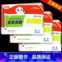 [语文+数学+英语]五年真题分类卷 小学升初中 [正版]2025小白鸥星空小升初真题卷语文数学英语毕业升学重点中学招生真