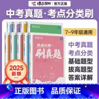 考点分类刷真题 语数英物化道历 初中通用 [正版]蝶变中考2025精选真题试卷初中九科考点分类刷真题中考真题分类真题试