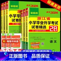 语数英 小学升初中 [正版]2024浙江省小学毕业升学考试试卷精选28套语文数学英语六年级小升初总复习实验班小考真题试卷