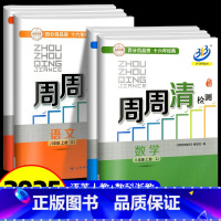 周周清检测 8上 语文英语人教版+数学科学浙教版 八年级/初中二年级 [正版]2024版 BFB系列周周清检测八年级/8