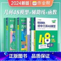 [3本套装]几何48模型+初中数学函数+几何辅助线 初中通用 [正版]2024初中几何48模型辅助线中考数学函数初中几何