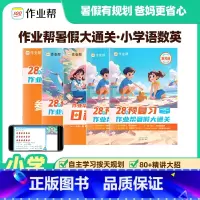 领跑一年级 暑假大通关[语数英三科] 小学通用 [正版]2024新版暑假大通关小学28天暑假预复习一升二升三升四升五升六