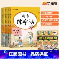 汉知简 同步练字帖 一年级上 [正版]2024新版小学同步练字帖二三四五六年级上册同步字帖人教版上下册语文汉字生字本笔顺
