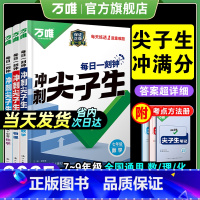 25版 冲刺尖子生❤️4本套装[语文+数学+英语+物理]>全国通用 八年级 [正版]2025万唯尖子生七八九年级数学物理