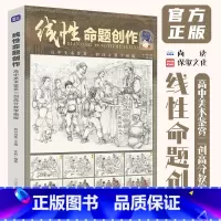 线性命题创作高中美术鉴赏二创高分教学模版 [正版]线性命题创作高中美术鉴赏二创高分教学模版 2024尚读文君