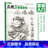 [正版]正统结构素描静物 2021沐尚文化单体组合石膏几何体临摹范本基础技法美术绘画画册零基础高中初学新手照片对画高考