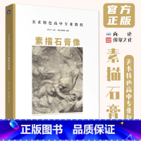 美术特色高中专业课程素描石膏像 [正版]美术特色高中专业课程素描石膏像 2024尚读蔡健蒋露霞