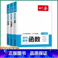 3本全套]函数+几何+应用题 初中通用 [正版]2025新版 初中数学函数 七八九年级上册下册几何模型应用题中考复习必刷