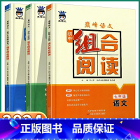 [初中语文 组合阅读] 八年级/初中二年级 [正版]2024新版 巅峰语文初中组合阅读 七八九年级上册下册人教版初一初二