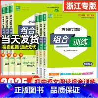 语文阅读组合训练 九年级/初中三年级 [正版]2025新版浙江专版初中语文阅读组合训练七八年级下册九年级全一册中考语文阅
