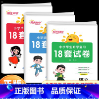[全3册]语文+数学+英语 小升初18套试卷 小学升初中 [正版]阳光同学小升初语文数学英语18套试卷全套人教版小学毕业