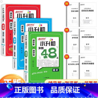 小升初冲刺48天[语文+数学+英语] 小学升初中 [正版]全国版/浙江专版小升初系统总复习语文数学英语科学人教版小学六年