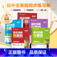 ✅[寒假衔接]套装加赠:知识思维图 九年级/初中三年级 [正版]2025初中寒假作业温故知新寒暑假 789七八九年级语文
