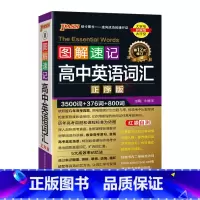 高中英语词汇正序版 高中通用 [正版]2025版pass绿卡图解速记高中英语词汇正序版3500词+376词+800词大字