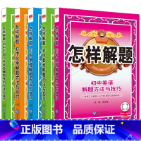 初中英语数学平面几何物理化学5本 初中通用 [正版]2025版5本套装初中怎样解题初中数学2本英语物理化学解题方法与技巧