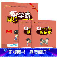 语文[人教版] 一年级上 [正版]2024秋适用pass小学学霸同步写字课一年级上册RJ人教版描临合一语文全彩1年级上听