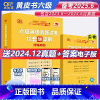 六级全套[零基础版22.12-24.6+词汇+听力600题+阅读80篇] [正版] 六级真题备考2025年6月 张剑