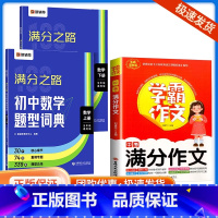 满分之路+满分作文 [正版]猿辅导2024版满分之路初中数学题型词典搞定数学重难点题型初中数学专项训练变式训练初一初二初