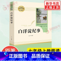 [正版]白洋淀纪事 七年级上册语文名著阅读课程化丛书阅读人教版 7年级上册中学生文学名作课外阅读书籍人民教育出版社