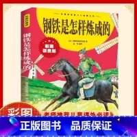 钢铁是怎样炼成的-彩图-拼音版 [正版]钢铁是怎样炼成的 奥斯特洛夫斯基 精装注音版 附读后感 6-8-9岁儿童文学世界